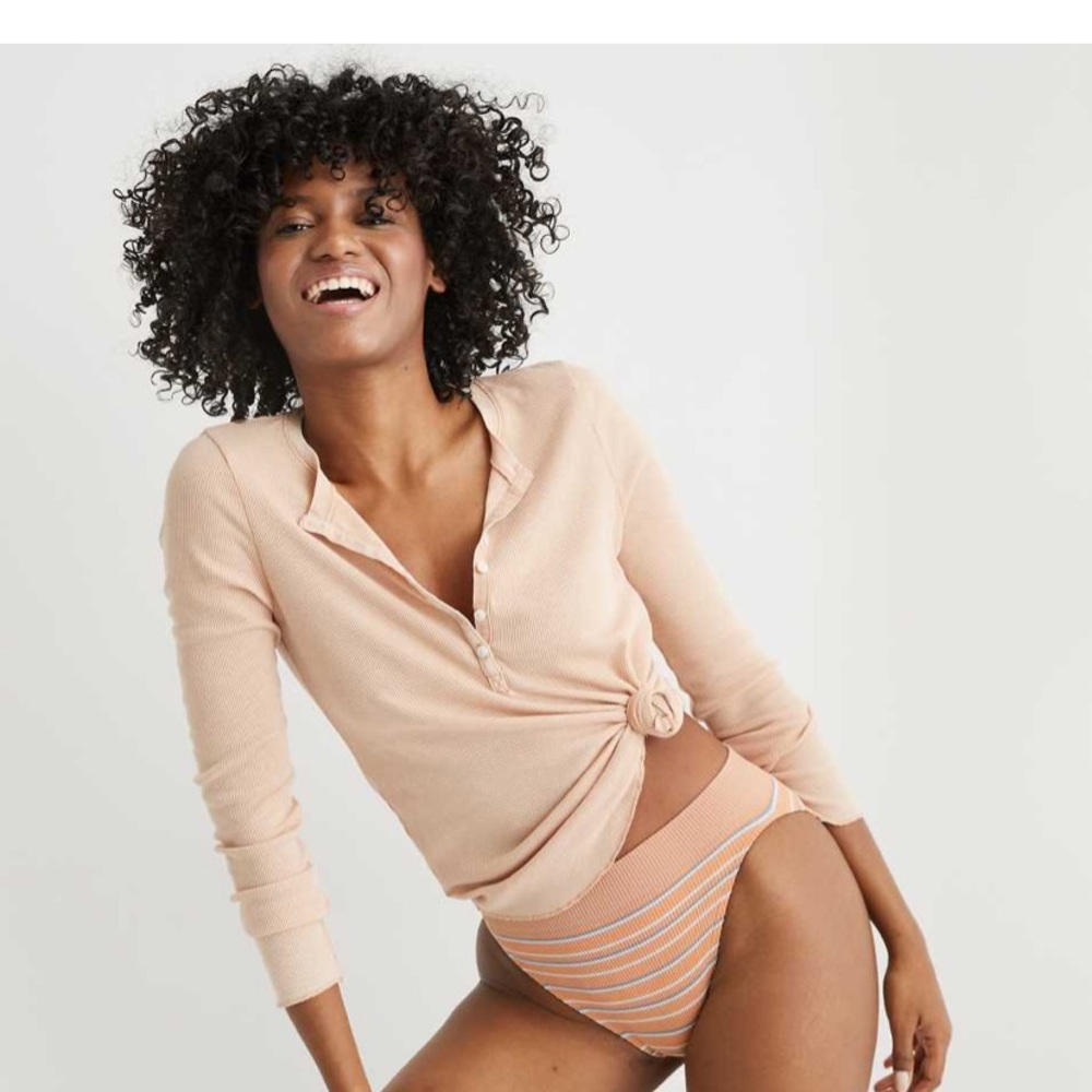 Aerie Henley Long Sleeve